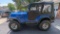 1981 Jeep CJ5 SUV. CJ5 with a Chevy (ZZ4) crate engine. Engine produced by