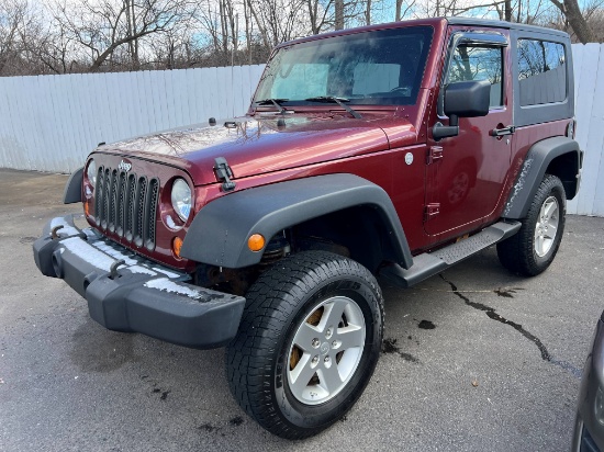 2010 Jeep Wrangler SUV. Hardtop. Automatic Transmission. 3.6 liter 6 Cylind