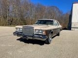 1979 Lincoln Versailles Sedan. Believed to be 40,765 miles (title reads exe