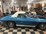 1965 Chevrolet Corvette Convertible. Nassau Blue. 1966 427 block not origin