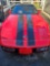 1991 Chevrolet Corvette Coupe. Red w/custom black stripes. 2 Door Coupe. Or
