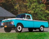 1964 Ford F100 Styleside Truck.Custom Cab Longbed Pick Up. Believed to be l