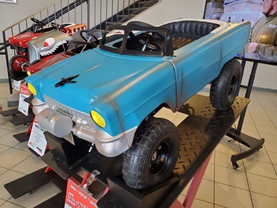 1955 Chevrolet DISTRESSED GASSER PEDAL CAR