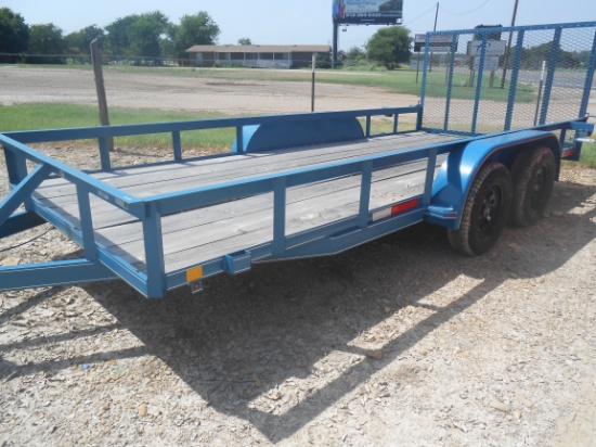16 ft Trailer with ramps