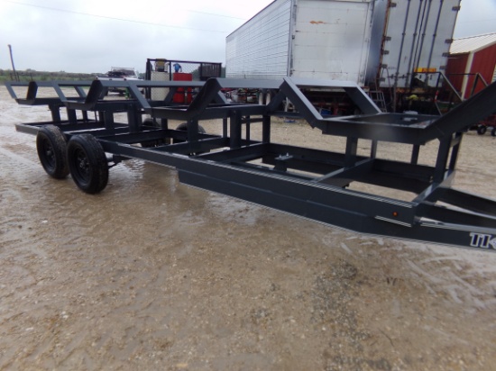 NEW 4 Bale Hay Trailer - TITLE