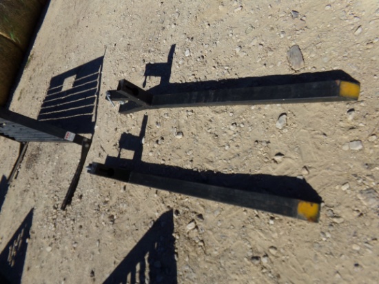 Bucket Pallet Forks * clamp on
