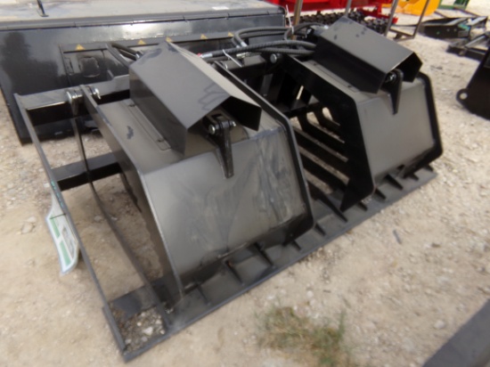 NEW 72" Skeleton Grapple * skid steer connection