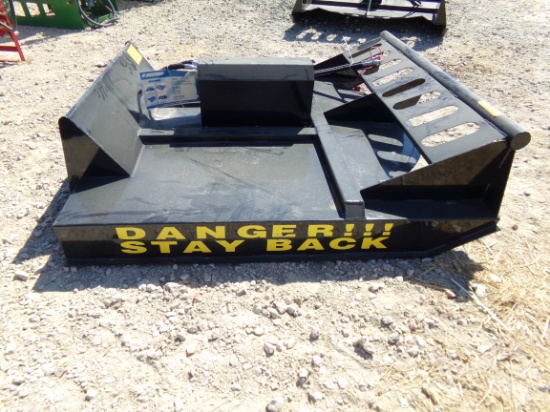 NEW 72" Brush Cutter * skid steer connection