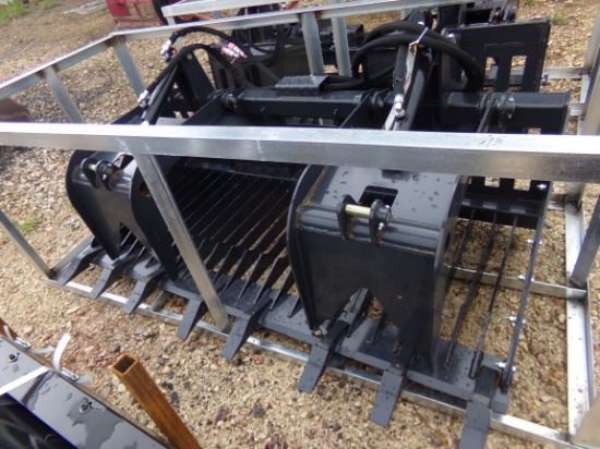 NEW 72" Skeleton Grapple * skid steer connection