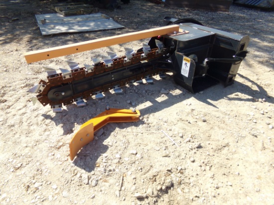 NEW 48" Trencher * skid steer connection