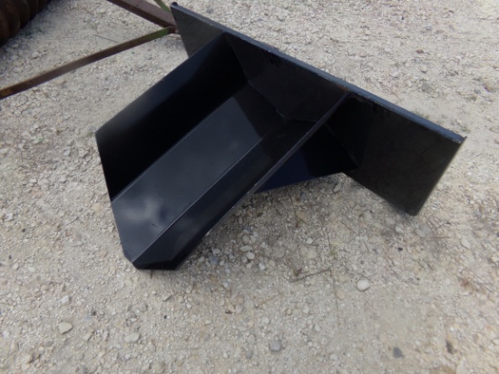NEW Stump Bucket * skid steer connection