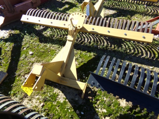 Like NEW 6 ft Landscape / Rock Rake