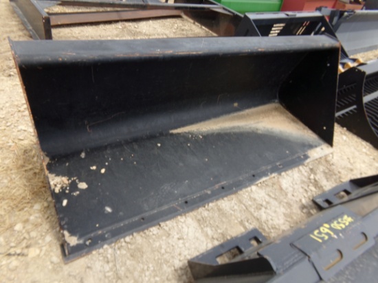 NEW 72" Loader Bucket * skid steer connection