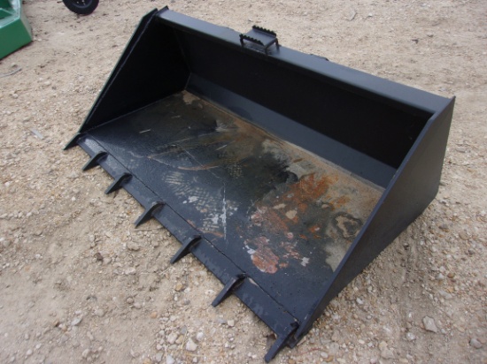 NEW Loader Bucket * skid steer connection