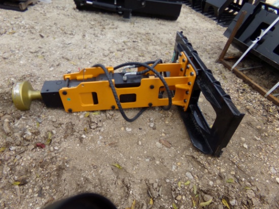 NEW Post Driver / Hammer * skid steer connection