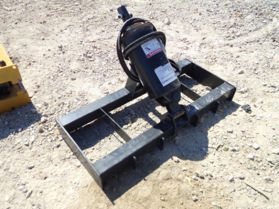 NEW Auger w/ 2 bits * skid steer connection