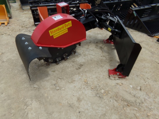 NEW Stump Grinder * skid steer connectio