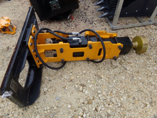 NEW Post / Pile Driver / Hammer * skid steer connection