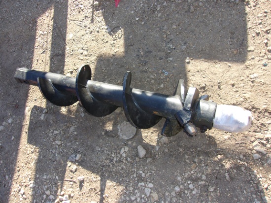 NEW 9" Auger Bit * skid steer connection