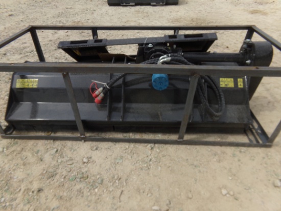77" Flail Mower * skid steer connection