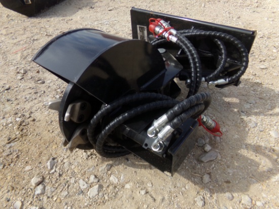 Mini Skid Steer Articulating Stump Grinder