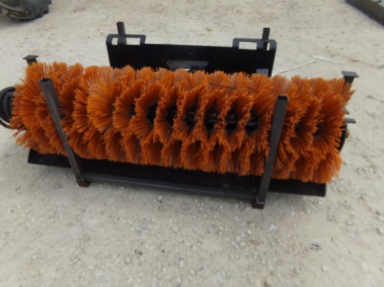 61" Sweeper * NEW * skid steer connection