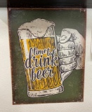 Time to drink beer Wall Decor