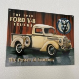 Ford V-8 Trucks Wall Decor