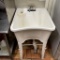 White Compartment Sink