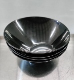 Large Black Bowls