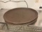Brown serving trays