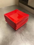 red square plates