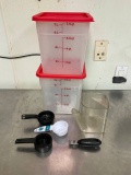 Measuring Cups and containers