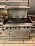 6 burner range American range