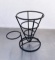 Black wire fry servers