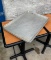 Large metal trays