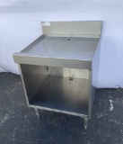 Glastender  Stainless Steel Underbar Drainboard