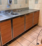 Duke storage cabinet 3 door with hand sink 