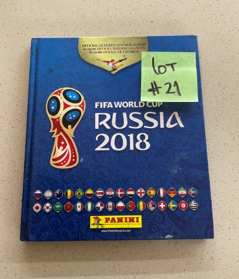 Full Official Licensed FIFA World Cup Rusia 2018 sticker album