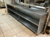 Stainless Steel Dish Cabinet with Fixed Mid Shelf