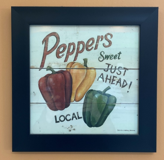 Peppers wall décor