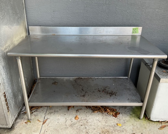 Stainless Steal table