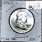 1963-D Franklin Half Dollar GEM BU FBL