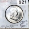 1954-D Franklin Half Dollar CHOICE BU FBL