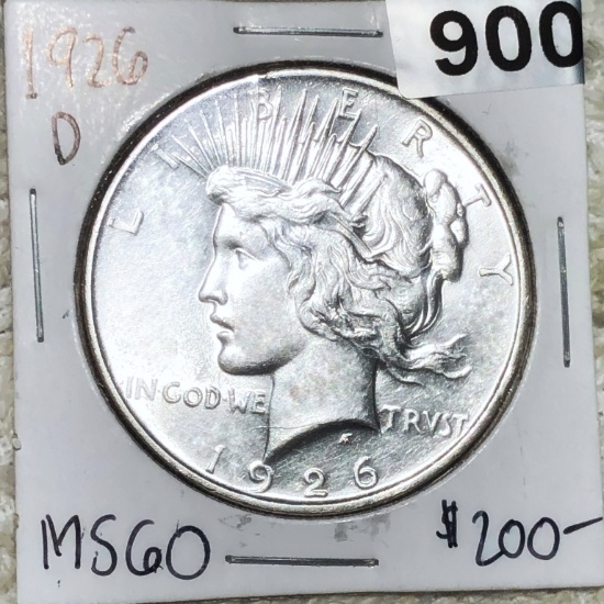 1926-D Silver Peace Dollar UNCIRCULATED