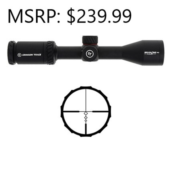 CT Brushline P 3-9x40 BDC Slugger Scope
