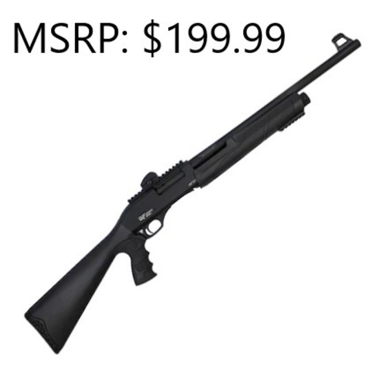 GF3 Tactical 12 Guage 20 Inch Pump Shotgun