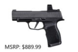 Sig Sauer P365 XL RXZ 9mm Handgun X-Ray Sights