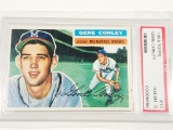 1956 Topps Gene Conley Card PSA - MINT 8