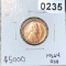 1914-D Lincoln Wheat Penny MS 64 RED